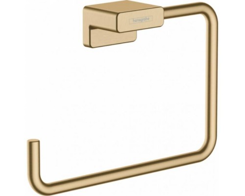 Полотенцедержатель, Hansgrohe, AddStoris, цвет-шлифованная бронза
