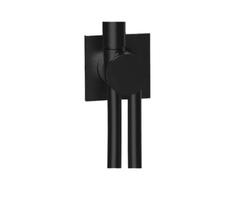 Шланговое подсоединение, Almar, Showers Accessories с держателем и шлангом, цвет-Absolute Black Brushed PVD