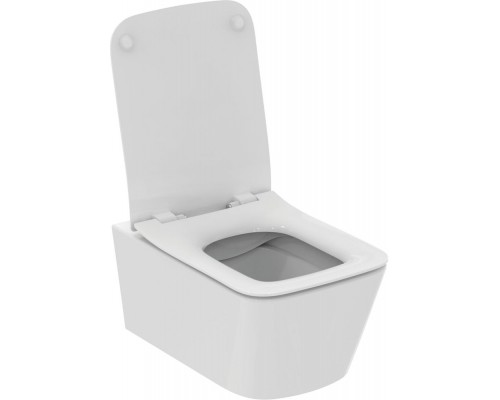 T521101 BLEND CUBE Сиденье и крышка стандарт, тип SANDWICH/SLIM, дюропласт, легкосъемное (шарниры Easy Take Off), с функцией плавного закрытия T521101