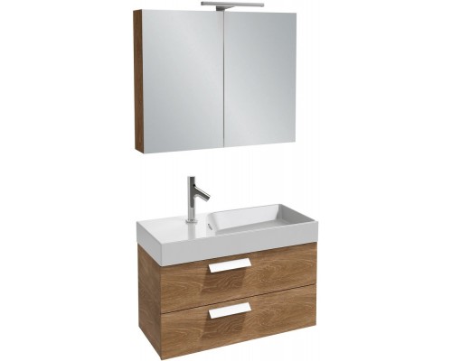 RYTHMIK EXP112-00 Подвесная раковина-столешница Ш80Г37 см. Одно отверстие для смесителя. EXP112-00