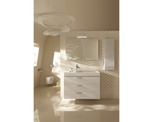 RYTHMIK EXP112-00 Подвесная раковина-столешница Ш80Г37 см. Одно отверстие для смесителя. EXP112-00