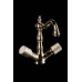 Boheme Royal Cristal Смеситель для раковины высокий, цвет: золото глянцевое 292-Royal/CRST