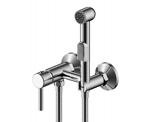 X25-52 Смеситель одноручный (25 мм) с гигиеническим душем, хром x25-52