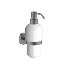 AQ4605BGM БЕТТА дозатор, оружейная сталь (шлиф. черный хром) AQ4605BGM