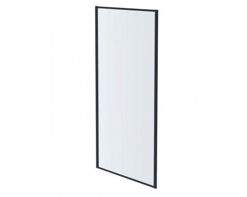 AQ ARI WA 09020GM Неподвижная душевая стенка 900x2000, для комбинации с дверью, профиль оружейная сталь, стекло прозрачное AQ ARI WA 09020GM