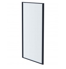 AQ ARI PI 09020GM Душевая дверь, распашная 900x2000 профиль оружейная сталь, стекло прозрачное AQ ARI PI 09020GM