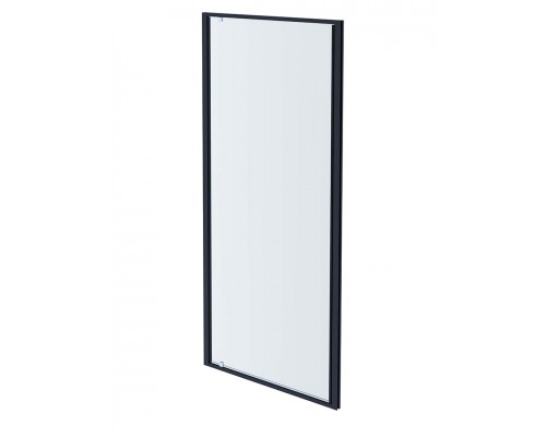 AQ ARI PI 09020GM Душевая дверь, распашная 900x2000 профиль оружейная сталь, стекло прозрачное AQ ARI PI 09020GM