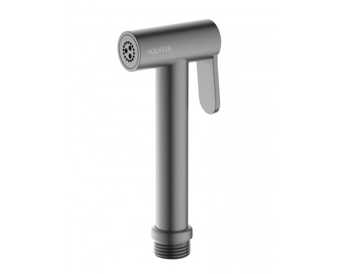 AQ2057BGM гигиенический ручной душ, оружейная сталь (шлиф. черный хром) AQ2057BGM