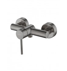 AQ1360BGM ЕВРОПА смеситель для душа, оружейная сталь (шлиф. черный хром) AQ1360BGM