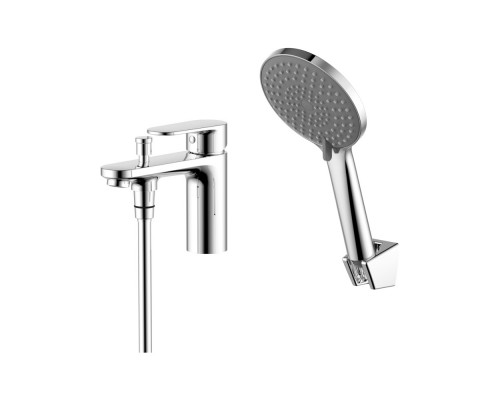 AQ1844CR НИКА смеситель врезной на борт ванны на 1 отв. AQ1844CR