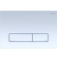 KDI-0000021 (009A) Панель смыва Slim Белая глянец (клавиша прямоугольная ) KDI-0000021