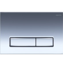 KDI-0000023 (009B) Панель смыва Slim Хром глянец (клавиша прямоугольная) KDI-0000023