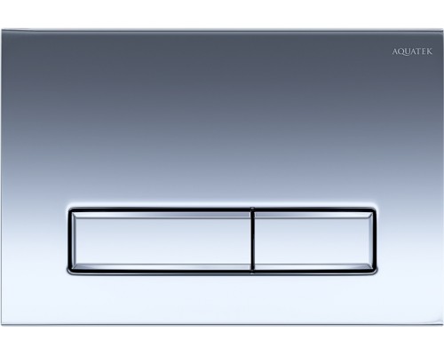 KDI-0000023 (009B) Панель смыва Slim Хром глянец (клавиша прямоугольная) KDI-0000023