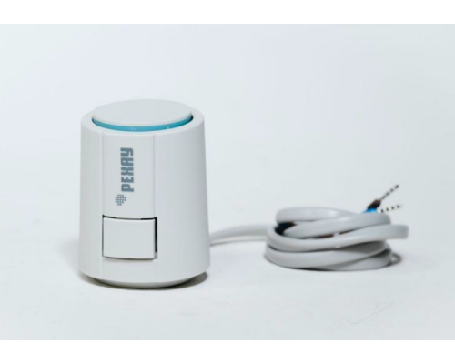 Сервопривод, Рехау, UNI NO, 230 В, 2-х позиционный, нормально открытый, М30х1,5, с кабелем 1 м