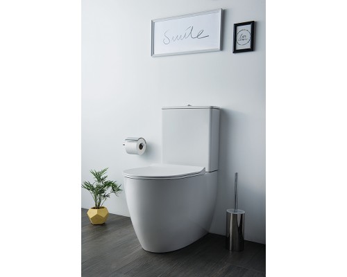 9830B003-7203 Sento Rim-ex напольный унитаз back to wall, сиденье тонкое с микролифтом 9830B003-7203