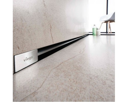 736736 Advantix Vario душевой лоток для встраивания в стену, плоская модель, проп. способность 0,4 л/с, L=300-1200, H=70-100, модель 4968.10 736736