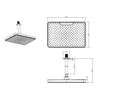 AQ1075MB ВЕГА Set 4 в 1 (AQ1046MB+AQ2071MB+AQ2454MB+AQ2011MB), матовый черный AQ1075MB
