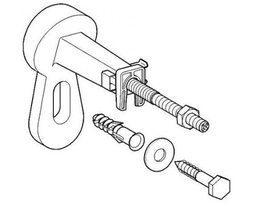 3855800M Rapid SL Универсальный монтажный уголок (комплект 2 шт.) 3855800M
