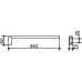 11522010000 EDITION 400 Полотенцедержатель 340 мм, одинарный, неповоротный, хром 11522010000