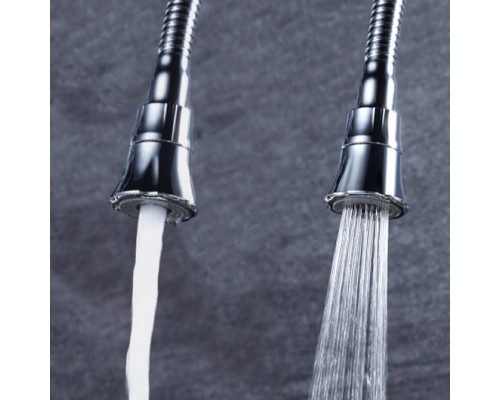 LM0413CLINARAСмеситель для кухни, с гибким изливом и 2х-функциональным аэратором, хром LM0413C