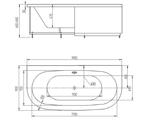 Морфей пустая с фр.экр. (вклеенный каркас) MOR190-0000059