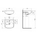 1.WH50.1.753 ЛОНГИ умывальник 45 см 1/отв 1.WH50.1.753