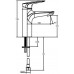 E32908-CP ELITE смеситель для раковины, без донного клапана E32908-CP
