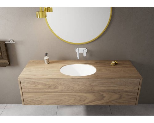 71576000S Set HG Vernis Blend смеситель для раковины из стены (71576000+13622180) 71576000S