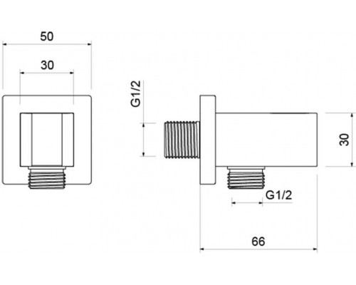 AQ2463CR шланговое подсоединение с держателем AQ2463CR