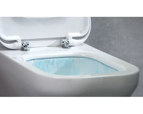 E013701 CONNECT AIR AquaBlade® Напольный пристенный унитаз для монтажа с бачком, горизонтальный выпуск E013701