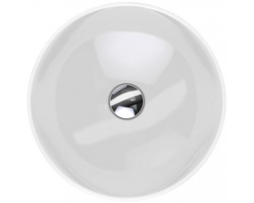 500.768.01.2 Geberit VariForm Раковина с установкой на столешницу круглой формы, D=40 см, без отв. под смеситель, без отв. перелива 500.768.01.2