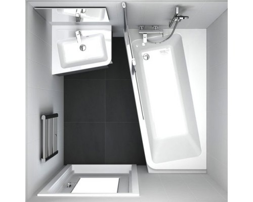 Ванна 10° 160х95 L белая C831000000