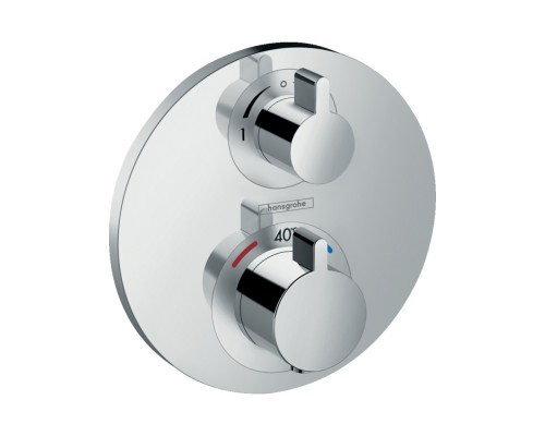 15758000S Set HG Ecostat S термостатический смеситель для душа (15758000+01800180) 15758000S