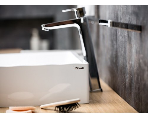 Смеситель для умывальника высокий без донного клапана 333 мм TD 015.00 X070091