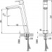 Смеситель для умывальника высокий без донного клапана 333 мм TD 015.00 X070091