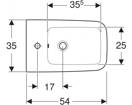 231910000 iCon Square Биде подвесное 231910000