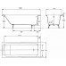 PARALLEL E2947-S-00 Ванна 170 х 70 см без отверстий для ручек БЕЗ АНТИСКОЛЬЗЯЩЕГО ПОКРЫТИЯ E2947-S-00
