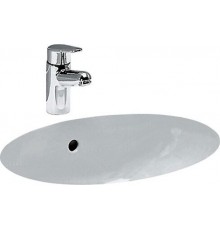 BIROVA 1119.1.000.000.1 раковина устанавливаемая снизу, с неглазурованной внешней частью 8.1119.1.000.000.1