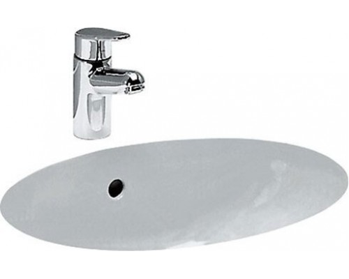 BIROVA 1119.1.000.000.1 раковина устанавливаемая снизу, с неглазурованной внешней частью 8.1119.1.000.000.1