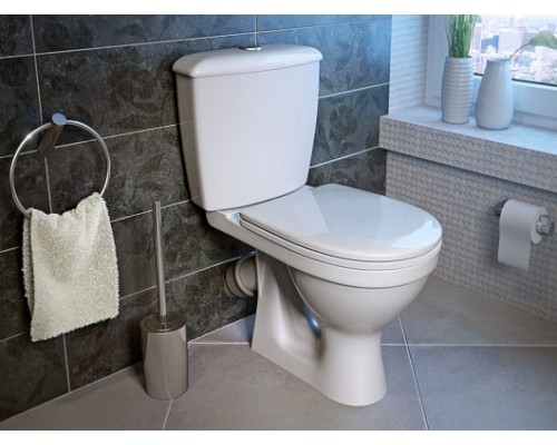 44901110022 Унитаз-компактСуперкомпактСтандарт, нижний подвод воды, косой выпуск (старый арт. 44901130022) 44901110022