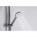AQ2009BGM БЕТТА ручной душ 100 3 jet, оружейная сталь (шлиф. черный хром) AQ2009BGM