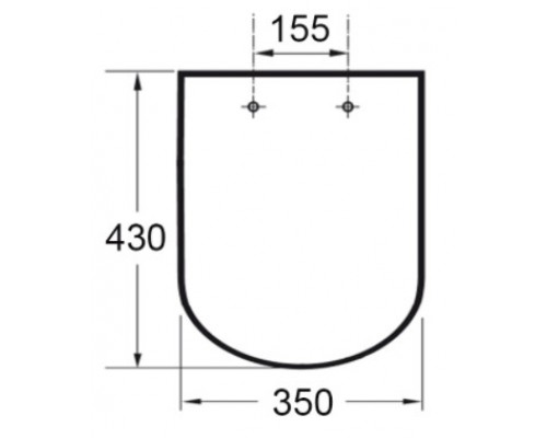 1.WH30.2.450 НЕО сиденье (softclose и clip up) тонкое 1.WH30.2.450
