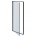 AQ ARI PI 09020GM Душевая дверь, распашная 900x2000 профиль оружейная сталь, стекло прозрачное AQ ARI PI 09020GM