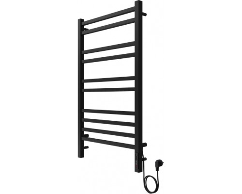 Альтаир П10 500х900 электрический (quick touch) Полотенцесушитель Aquatek (черный муар) AQ EL KP1090BL