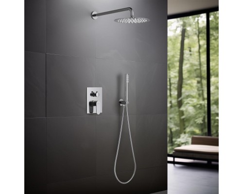 AQ1272CR ОБЕРОН Set 3 в 1 душевой комплект 2 режима AQ1272CR