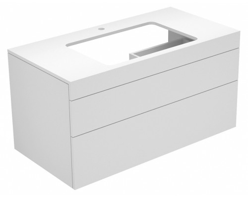 31572680100 EDITION 400 Тумба под умывальник 1050x535x546 mm орех 31572680100