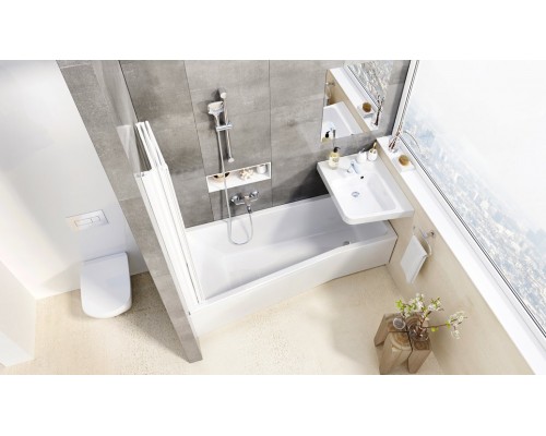 Подвижный душевой держатель 60см 972.00 X07P012