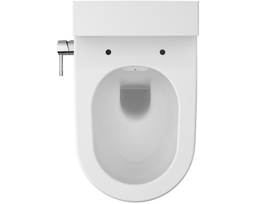 5176B003-6233 Безобод. подвесной унитаз VitrA Nest (c фу-цей биде, встр. смес., бачок VitrA Fresh для моющего ср-ва), дюропласт, МЛ 5176B003-6233