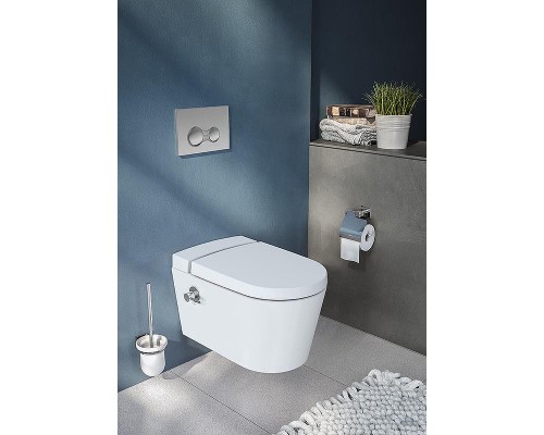 5176B003-6233 Безобод. подвесной унитаз VitrA Nest (c фу-цей биде, встр. смес., бачок VitrA Fresh для моющего ср-ва), дюропласт, МЛ 5176B003-6233