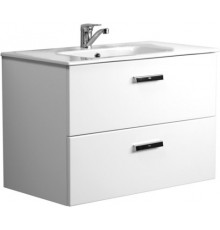 ZRU9000032 Victoria Nord шкаф под раковину 80 см, белый ZRU9000032